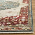 thumbnail image 3 of SAFAVIEH Kashan Mihaela Traditional Area Rug, Blue/Red, 3'3" x 4'10", 3 of 6