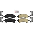 thumbnail image 2 of AmeriBRAKES Ceramic Disc Brake Pads with included lubricant and hardware, AmeriPRO PRC1169A - For Traverse Acadia Enclave Outlook Acadia Limite Fits select: 2009-2017 CHEVROLET TRAVERSE, 2 of 5