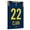 Stretched Canvas, variant on WNBA Indiana Fever - Caitlin Clark Jersey Wall Poster, 14.725" x 22.375" Framed