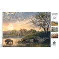 thumbnail image 2 of Buffalo Games 1000-Piece Hautman Brothers - Crossing the Yellowstone Interlocking Jigsaw Puzzle, 2 of 5