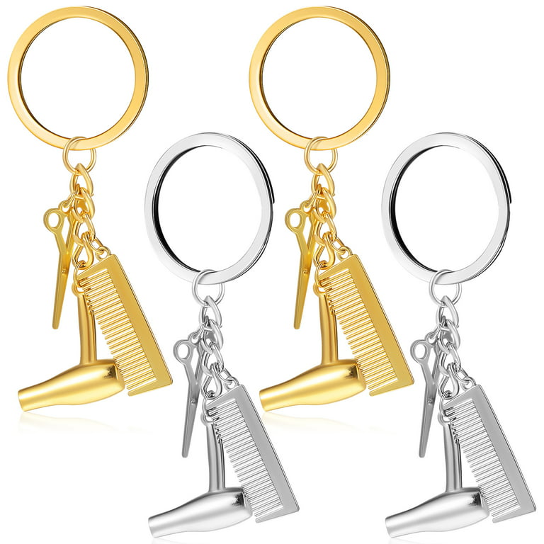 Colo 16 Pcs Key Chain Key Rings Gifts Pendant Keychains Keyrings for Car Keys Key Holders, Adult Unisex, Size: One size, Gold