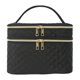 thumbnail image 1 of Case de almacenamiento de maquillaje portátil Organizador de cosmético Organizador de viajes Pollo de viaje Organizador de esmalizador de uñas Bolsos Negro, 1 of 8
