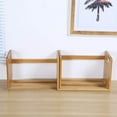 thumbnail image 3 of Maydear Bamboo Desktop Bookshelf, Small Expandable Desktop Organizer Table Top Bookcase for Office and Home, 3 of 5