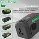thumbnail image 5 of Inversor de Corriente para Batería de 40 V, 200 W de CC de 18 V A CA de 110 V con Puerto USB y Salida PD3.0 Tipo C, Iluminación LED, Enchufe de EE. UU., 5 of 5