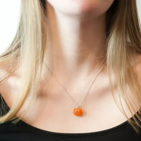 

Pumpkin Bead Pendant DIY Handmade Jewelry Accessory (1PC)