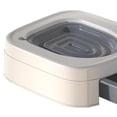 thumbnail image 3 of Peggybuy Toilette pour Chat Réutilisable Guide d'Entraînement pour Chats Fournitures pour Animaux (Gris), 3 of 9