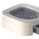 thumbnail image 1 of Entrenador de inodoro para gatos, guía de entrenamiento reutilizable para inodoro para gatos, suministros para mascotas (gris) Likrtyny Para estrenar, 1 of 8