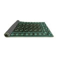 thumbnail image 2 of Ahgly Company Indoor Square Persian Turquoise Blue Traditional Area Rugs, 7' Square, 2 of 4