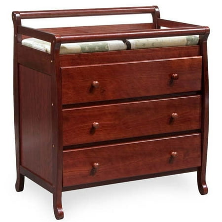 Baby Mod-lily 3-drawer Changr, Cherry