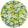 thumbnail image 3 of Floral Colorful Flower Round Rugs -Washable Non-Slip Small Round Area Rug Throw Soft Circle Rugs for Bedroom, Modern Print Indoor Carpet for Entryway Sofa Living Room, 3 of 6