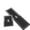 Black, variant on Birdeem Kitchen Mat Set Seaweed Mud Cushion Carpet Comfortable Standing Desk Mat for Office Laundry Room Watertight and Ergonomic