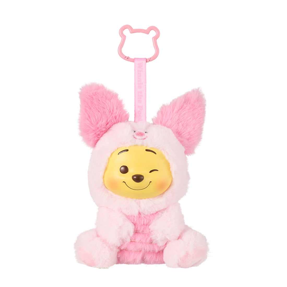MINISO Disney Winnie the Pooh Naughty Party Blind Box, Vinyl Plush Pendant Collectible Toy, Random One Piece