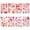 Red, variant on pathside 8 Sheets/ 148 Pcs Valentine's Day Wall Decals Removable Non-adhesive Electrostatic Sticker Love Heart Pattern Wall Window Stickers Valentine's Day Decoration