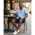thumbnail image 6 of NY Threads Mens Cargo Shorts Relaxed Fit Cotton Casual Work Outdoor Hiking Shorts with Multiple Pockets, 32, Navy, 6 of 7