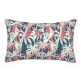 thumbnail image 3 of LNWH Rectangle Pillow Cover, Vintage Watercolor Coconut Tree Pattern Cushion Covers Pillowcase for Couch Bedroom Sofa, 14"x20", 3 of 8