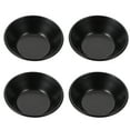 thumbnail image 2 of 8-Piece Non-Stick Mini Pie Pans Set, 5-Inch Round Deep Baking Dishes for Cakes, Tarts, Pies, Kitchen Oven Use, Black, 2 of 8