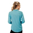thumbnail image 2 of Roper Western Shirt Womens L/S L Turquoise 03-050-0565-1017 BU, 2 of 2
