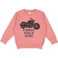 thumbnail image 2 of Inktastic Crawl Walk Ride Motorcycle Toddler Sweatshirt, 2 of 4