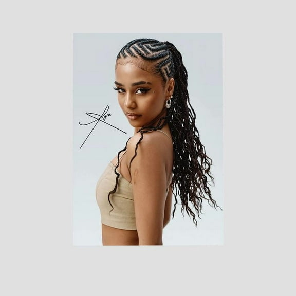 Music Poster - Tyla Singer Poster - Vintage Style - Size 24x36 - Postora