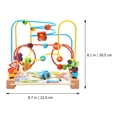 thumbnail image 2 of MasteelfCA 1 Pce Jouet Labyrinthe de Perles Rondes Amusant Jouet Éducatif pour Enfants, 2 of 8
