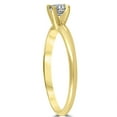 thumbnail image 3 of Pompeii 1/3ct Round Diamond Solitaire Engagement Ring 14k Yellow Gold (G/H,I1), 3 of 3