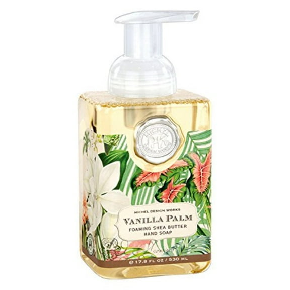 Michel Design Works Foaming Hand Soap, 17.8-Ounce, Vanilla Palm