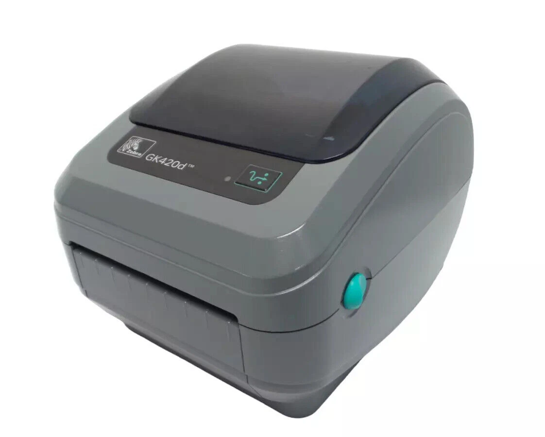 Zebra GK420D Direct Thermal Barcode Label Printer Desktop 203 dpi USB/Ethernet Serial P/N GK42-202510-001
