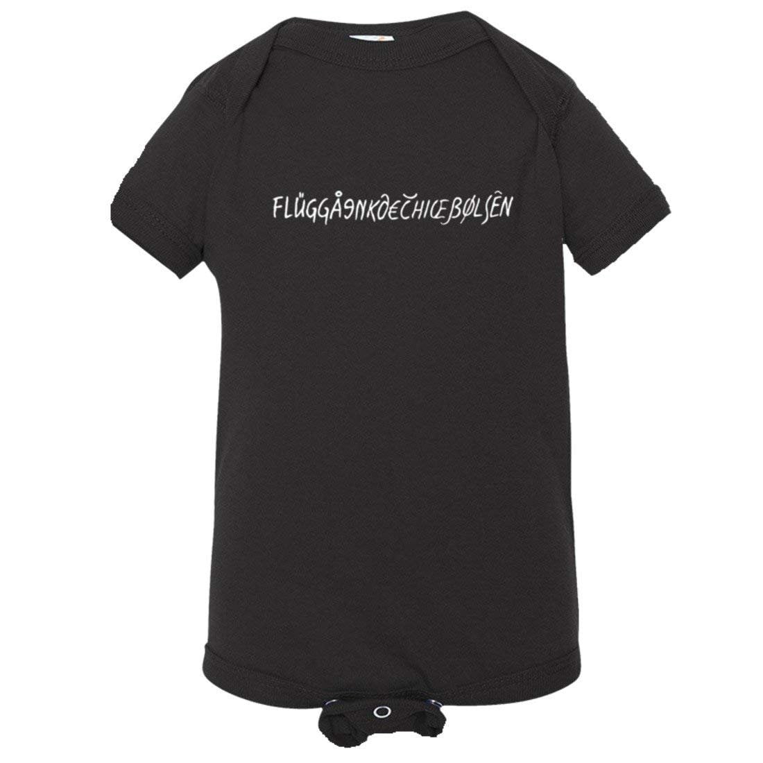 PleaseMeTees™ Baby Fluggaenkoechiebolsen Eurotrip Vander Safe Word Onsie
