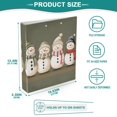 thumbnail image 3 of FORMRS 3 Ring Binder 1.5 inch with Pockets Set of 2 Clip Board 200 Sheets Capacity, Cute Snowmen, 3 of 8