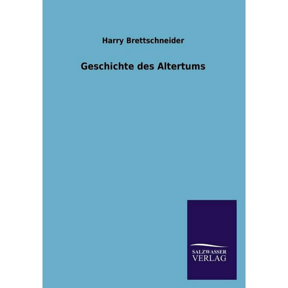 Geschichte Des Altertums