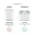 thumbnail image 2 of AirPods Pro Case 2019 2020 [Front LED Visible], GMYLE Silicone Protective Wireless Charging Earbuds Case Cover Skin with Keychain Kit Set Compatible Fit for Apple AirPods Pro (Baby Pink), 2 of 6