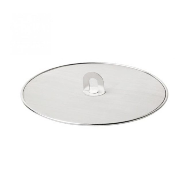 facefd Grease Splatter Screen Pan Cover Stainless Steel Frying Pan Fine Mesh Stops Stove Oil Guard Pot Lid