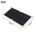 thumbnail image 2 of Portable Solar Charger Solar Power Bank Charger Lightweight Standard USB Output, 2 of 9