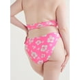 thumbnail image 4 of No Boundaries Juniors’ Reversible High Cut V-Waist Bikini Bottoms, Sizes XS-XL, 4 of 6