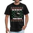 thumbnail image 3 of Plague Apparel Ugly Christmas Unisex Classic T-Shirt, 3 of 3