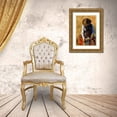 thumbnail image 3 of Dawson, Robert 13x18 Gold Ornate Wood Framed with Double Matting Museum Art Print Titled - The Plains Drifter, 3 of 4