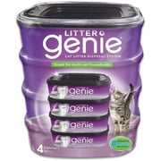 Litter Genie Cat Litter Disposal System Basic Refill.(4 pack)
