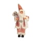 thumbnail image 2 of Figura de Papá Noel, muñeco, adorno para fiesta de Navidad, decoración navideña, coleccionable, de pie Lentejuelas rosas, 2 of 9