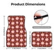 thumbnail image 5 of Pofeuu Cute Pig with Coins Print Car Foot Mat Set of 4 Pieces - All-Weather Full Set Floor Mats for Cars Trucks SUVs, 5 of 7