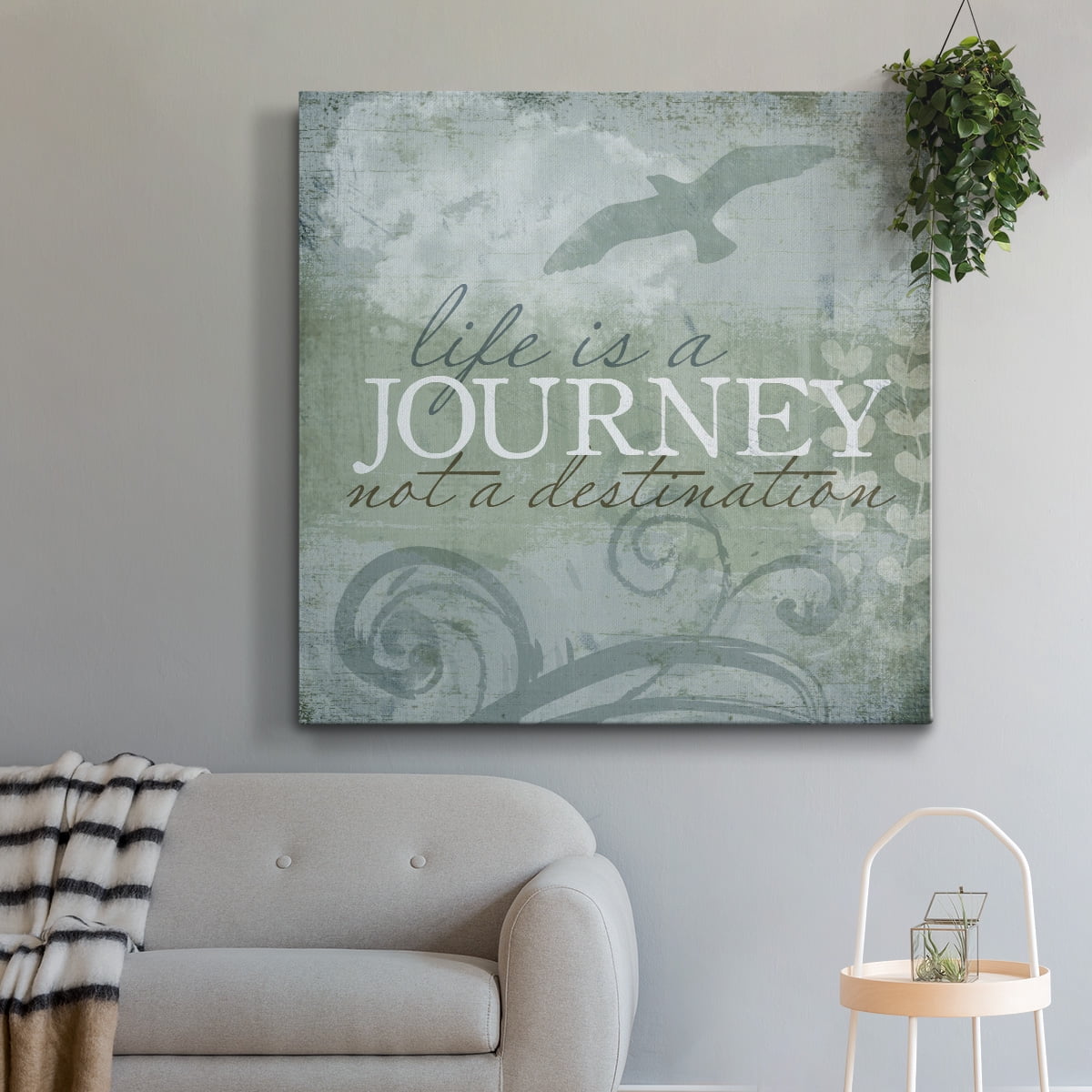 Wexford Home Coastal Inspiration VII-Premium Gallery Wrapped Canvas, 24" x 24" - Ready to Hang