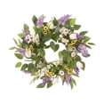 thumbnail image 2 of CJiaWei Spring Summer Flower Front Door Wreath Jasmine Wreath And Decorative, 2 of 5