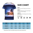 thumbnail image 2 of Wukai Lantern On Snow With Christmas Youth Unisex Short Sleeve T-Shirt for Boys, Girls, Teens, and Kids-X-Small, 2 of 7