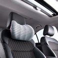 thumbnail image 6 of pvdgvd Memory Foam Car Neck Pillow Protective Lumbar Back Support Breathable Car Headrest Cushion Relieve Stress Car Seat Pillow Clearance Gray, 6 of 6