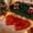 Red, variant on Valentine Day Bathroom Rugs Double Heart Shaped Love Decorative Deep Red Chenille Shower Mat Non Slip Washable Front Door Mat for Home Living Room Bedroom Bathroom Decor, 27.5 x 13.7 Inch