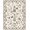 Ivory Blush Pink, Pattern 17, variant on Design&I 8'x10' Washable Area Rug Asian Oriental Plum Branch And Lotus Scroll Chinoiserie Floral Birds Playful for Dining Room, Large Office, Lounge, Snag-Free