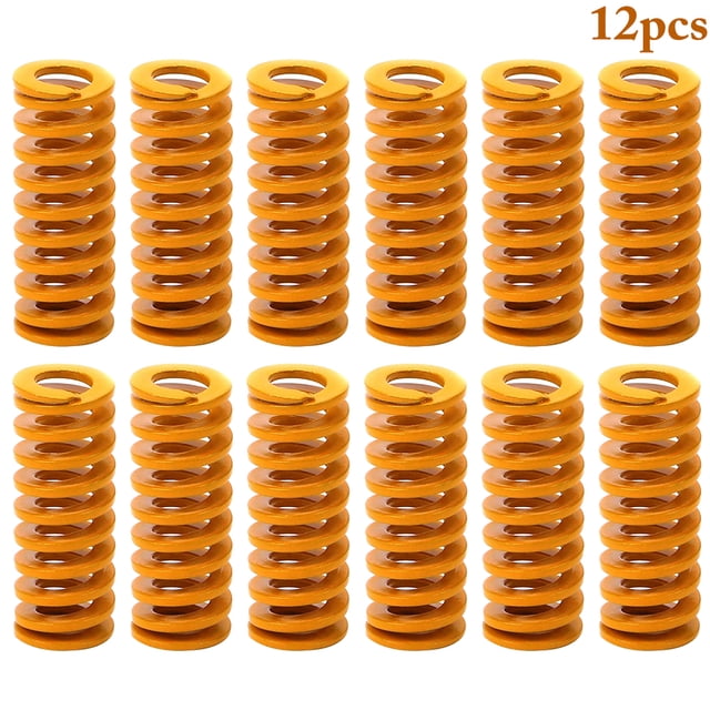 12PCS 3D Printer Motherboard Accessories 0.31'' x 0.79'' Compression Spring