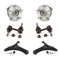 thumbnail image 1 of Transit Auto Front Bearing Assembly Suspension Lower Control Arm with Ball Joint & Sway Bar Stabilizer Link Kit for Car 2014 Subaru Forester To 01 14 - Left Right Side (Driver Passenger) K7T-109876, 1 of 11