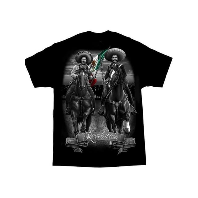 Camiseta DGA de David Gonzales, arte chicano mexicano de Pancho Villa Revolución, ropa de moda para hombre y mujer: sudadera con capucha, camiseta y sudadera tallas S-3XL