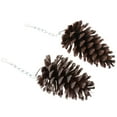 thumbnail image 4 of 2pcs Natural Cones Cage Hanging Toy Chew Toy Bird Parrot Hamster Rabbit Guinea, 4 of 7