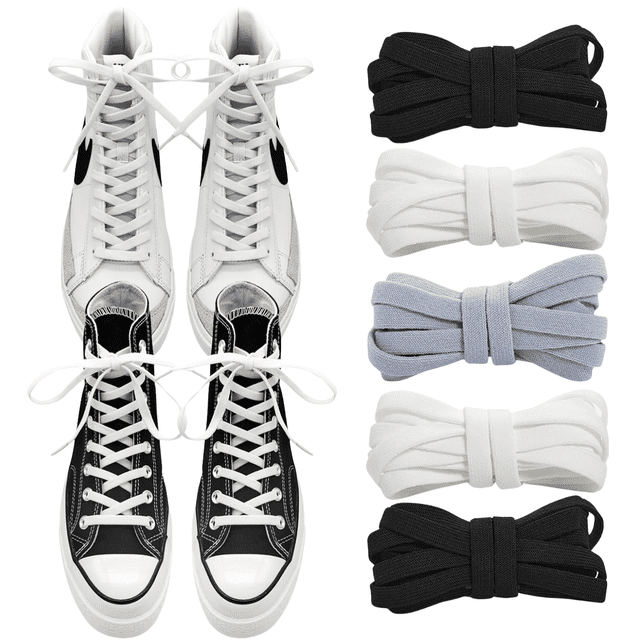 Agujetas Planas Elásticas Para Tenis y Botas 5 Par Surtido UNIVERSOENLINEA